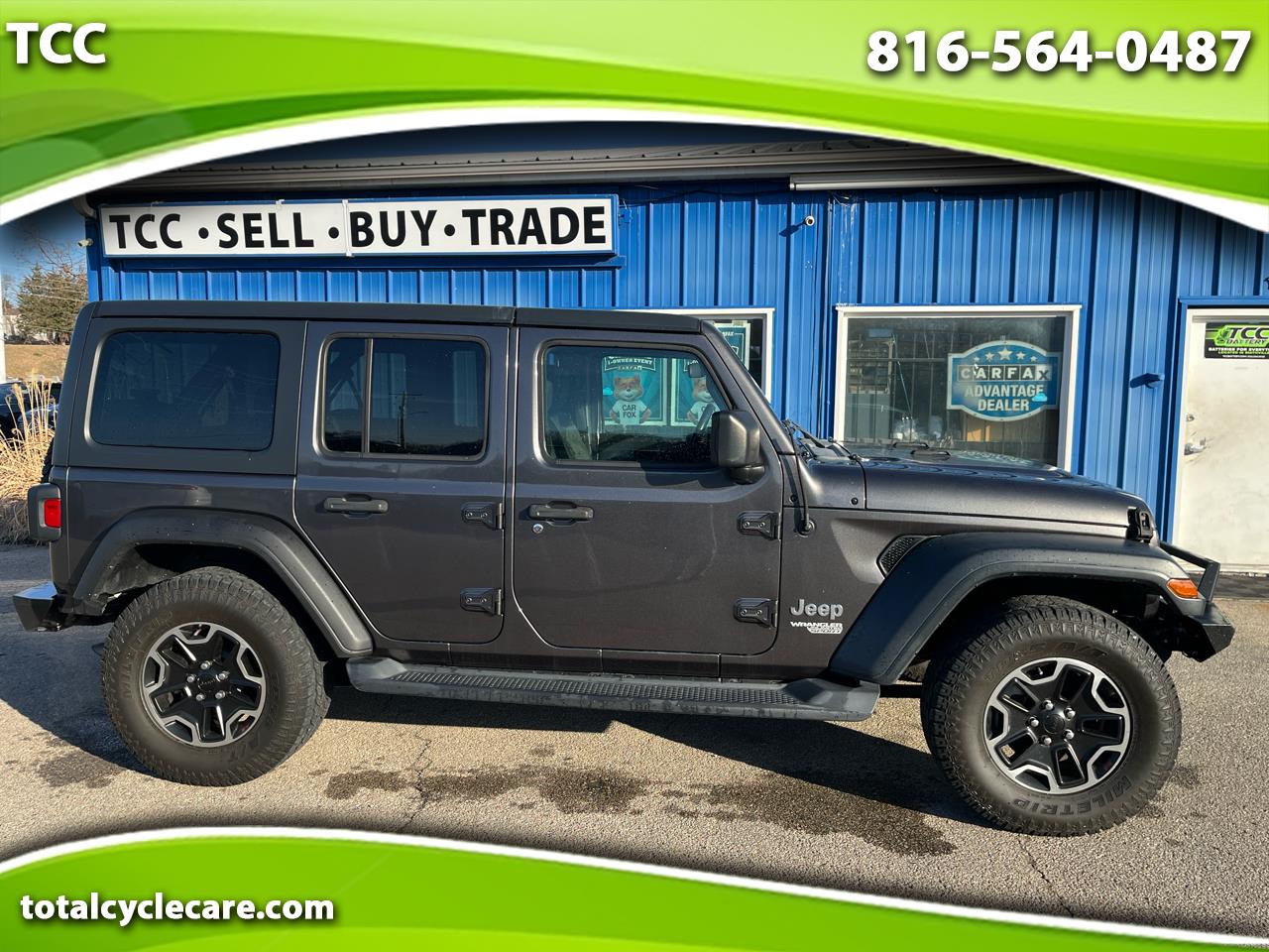 Jeep Wrangler Unlimited Sport S 4x4 2018