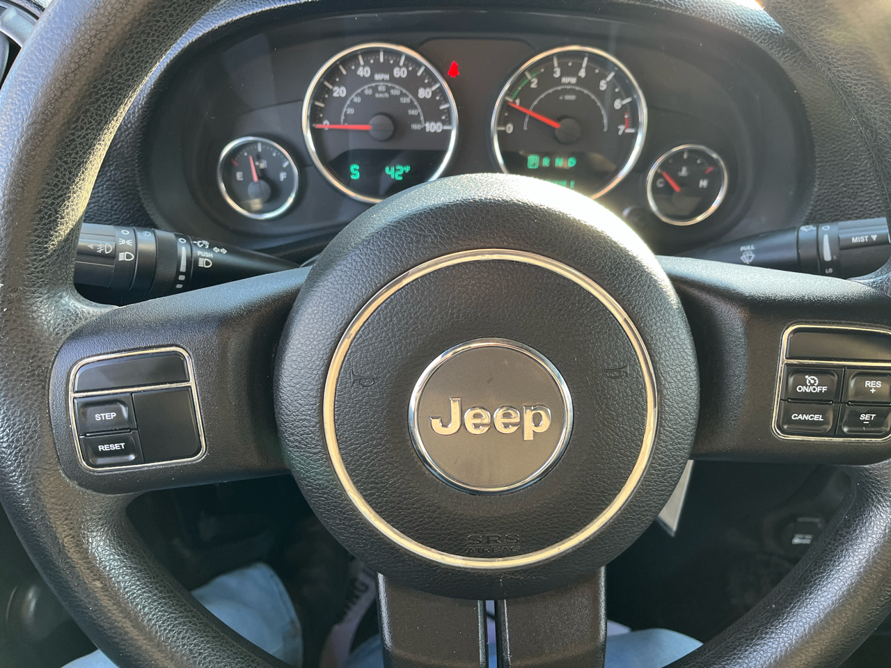 Jeep Wrangler Unlimited 4WD 4dr Sport 2012