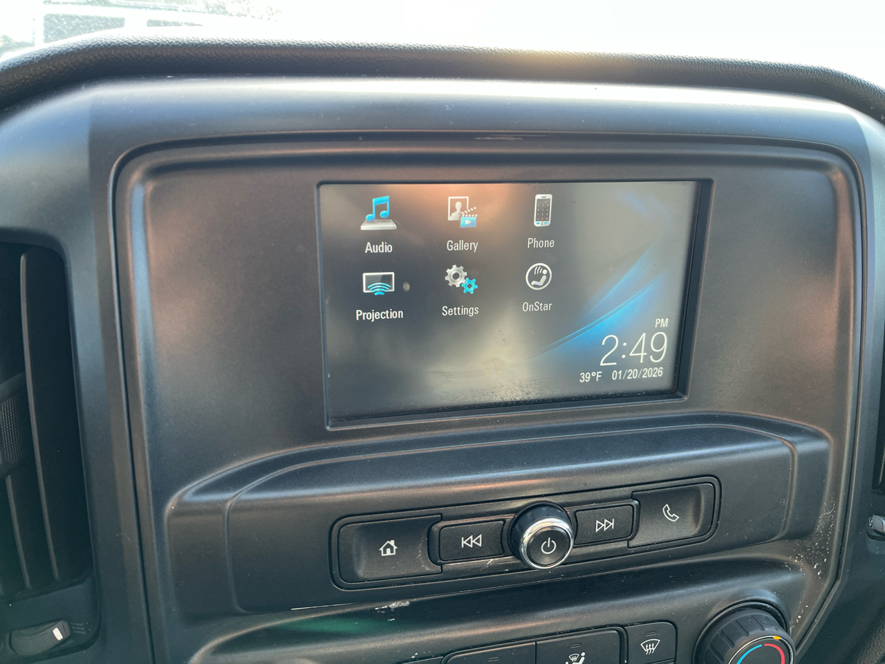 Chevrolet Silverado 1500 4WD Double Cab 143.5" Custom 2017