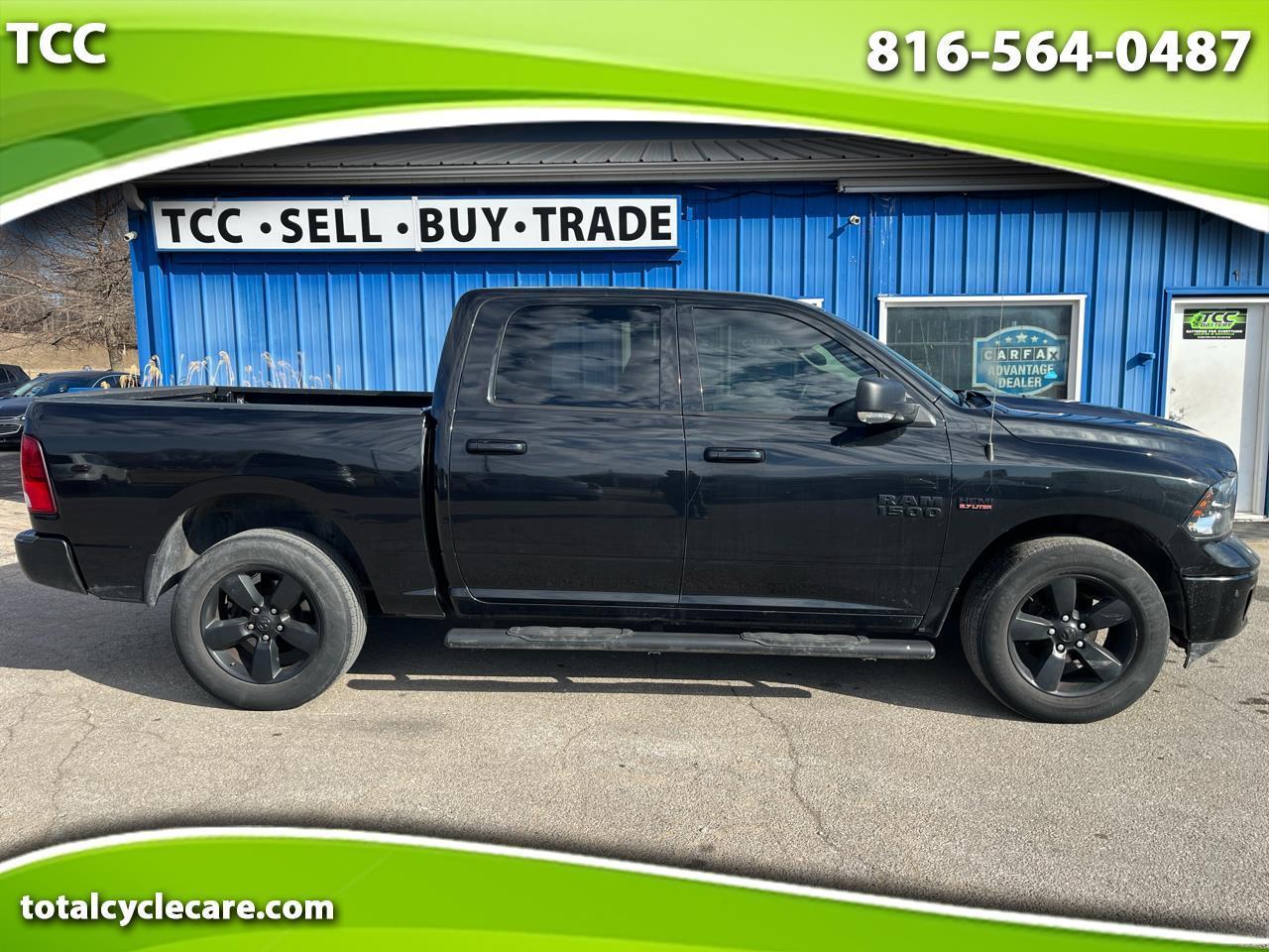 2018 RAM 1500 Big Horn 4x4 Crew Cab 5'7" Box