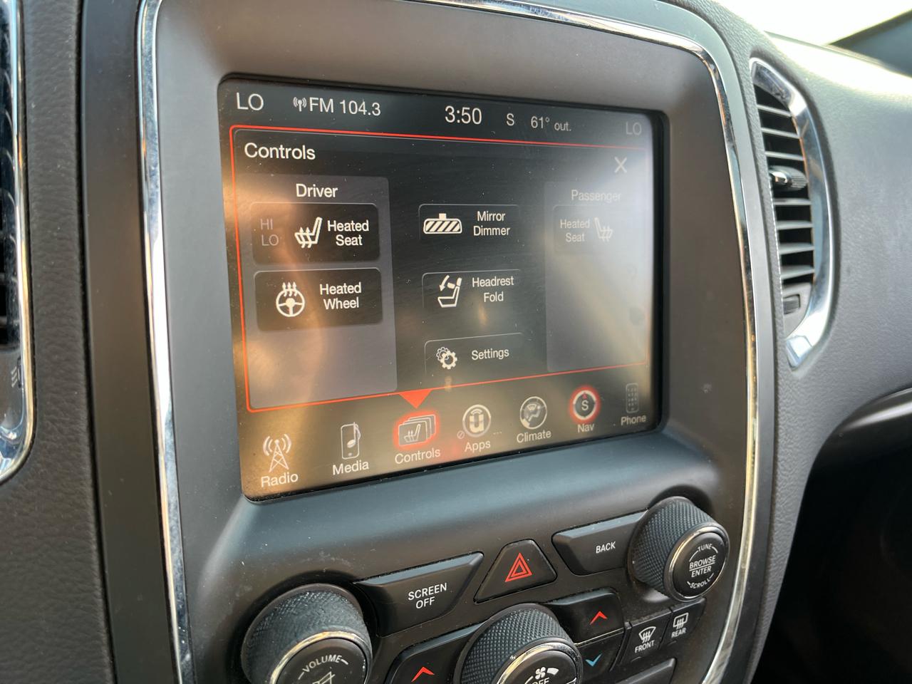 Dodge Durango AWD 4dr R/T 2015