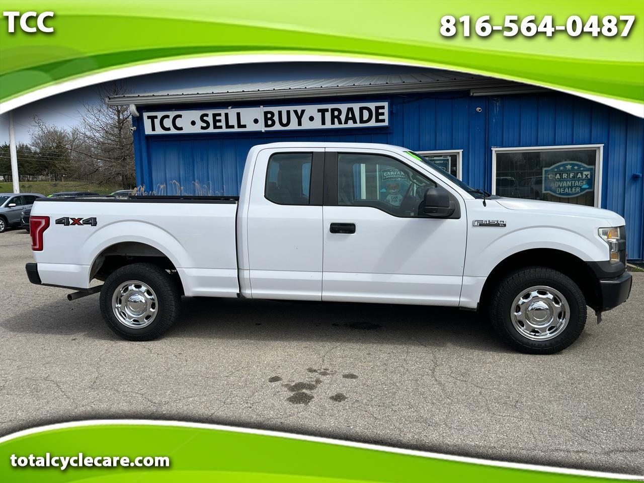 2016 Ford F-150 4WD SuperCab 145" XLT