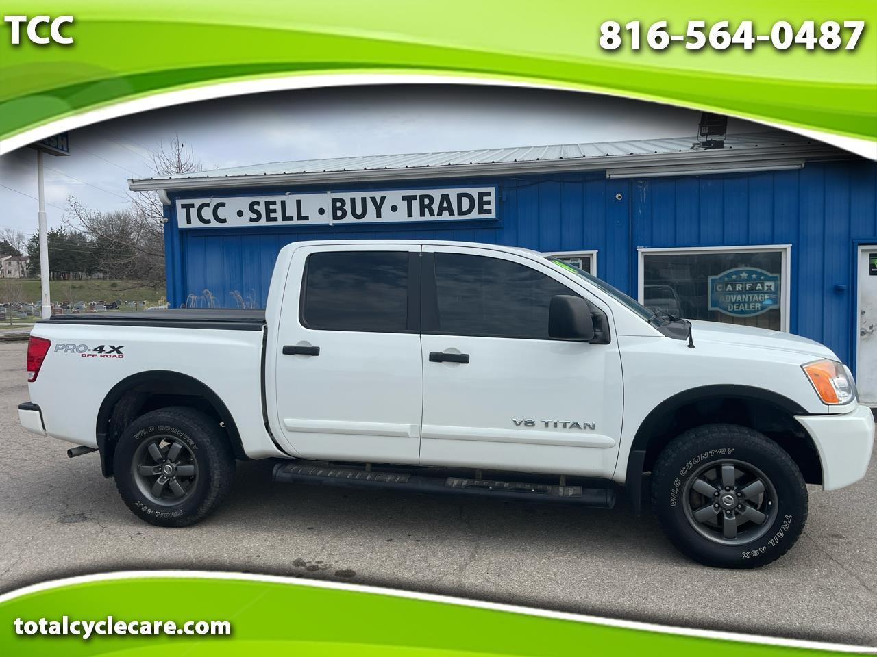 2014 Nissan Titan 4WD Crew Cab SWB PRO-4X