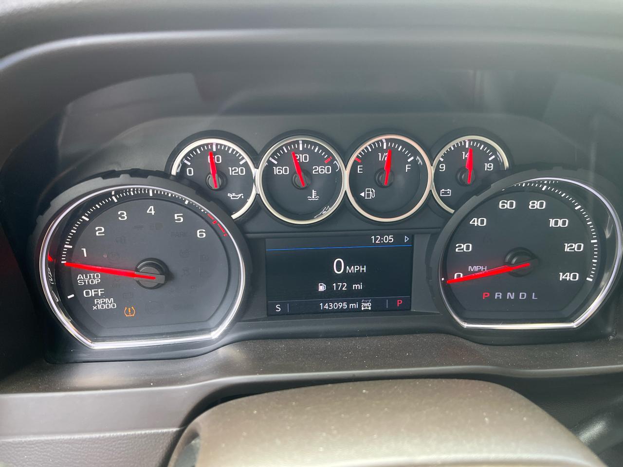 Chevrolet Silverado 1500 4WD Crew Cab 147" LT 2019