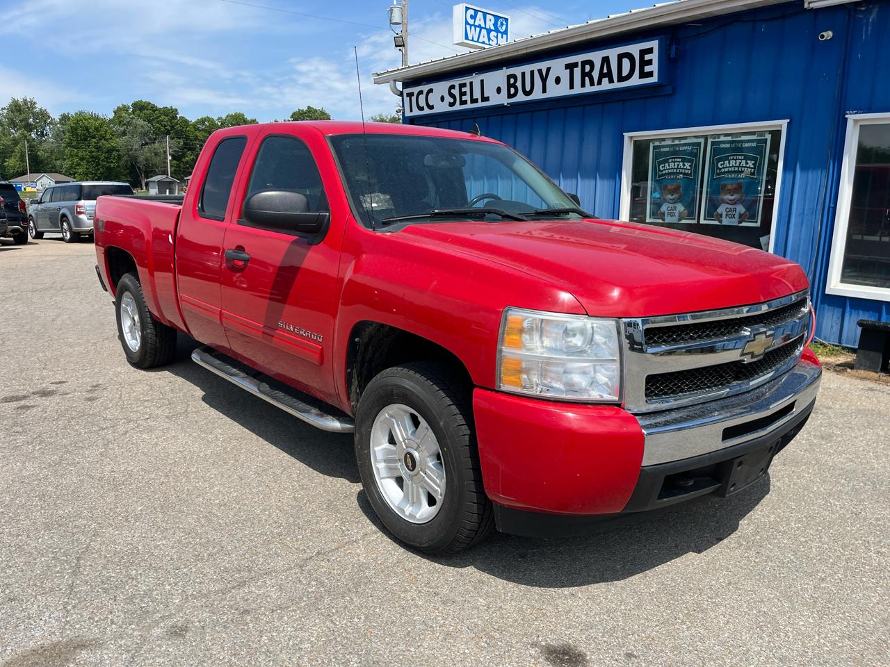 Chevrolet Silverado 1500 4WD Ext Cab 143.5" LT 2010