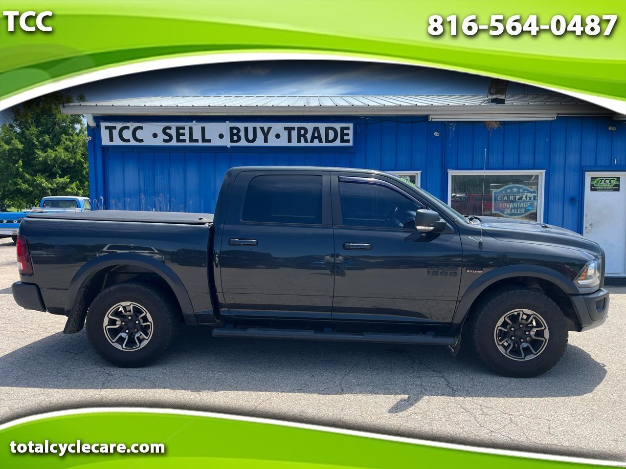 2017 RAM 1500 4WD Crew Cab 140.5" Rebel