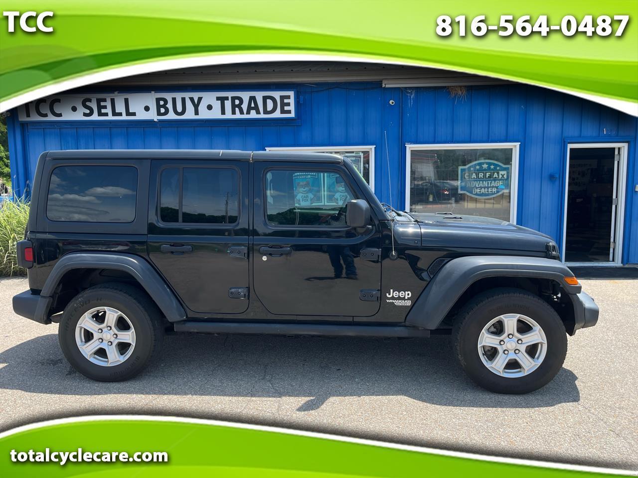 2019 Jeep Wrangler Unlimited Sport S 4x4