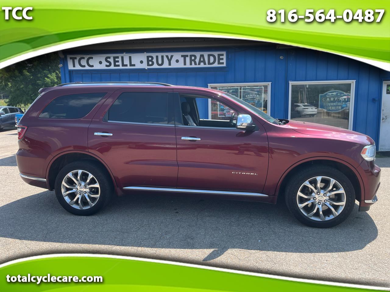 2016 Dodge Durango AWD 4dr Citadel Anodized Platinum