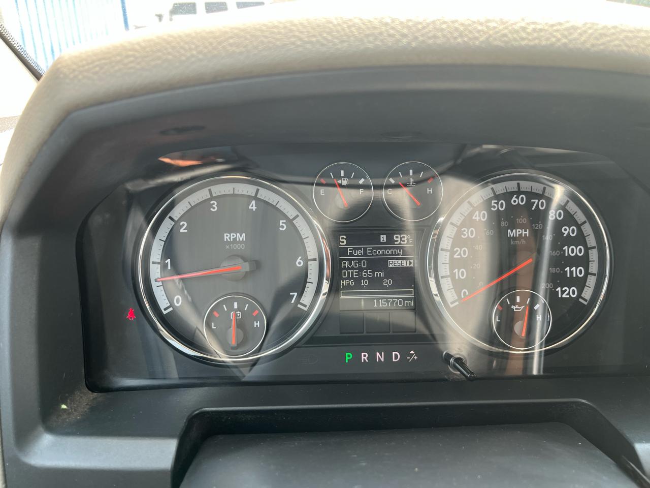 RAM 1500 2WD Crew Cab 140.5" Big Horn 2012