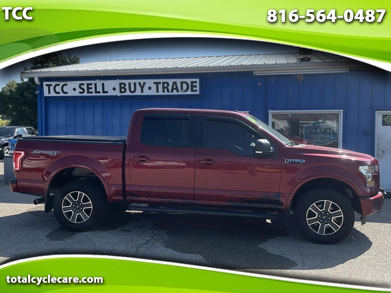 2016 Ford F-150 4WD SuperCrew 157" FX4