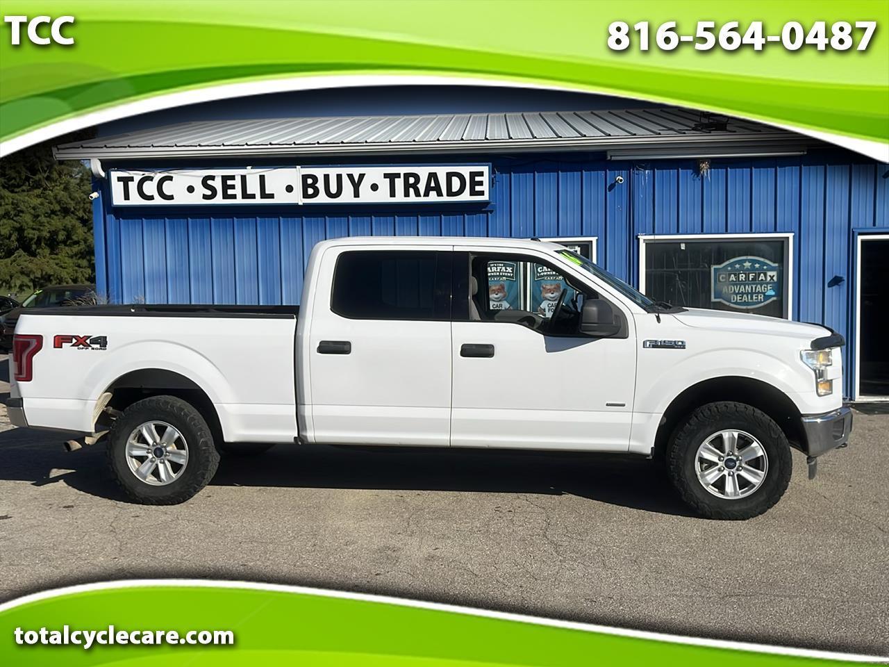 2016 Ford F-150 4WD SuperCrew 145" XLT