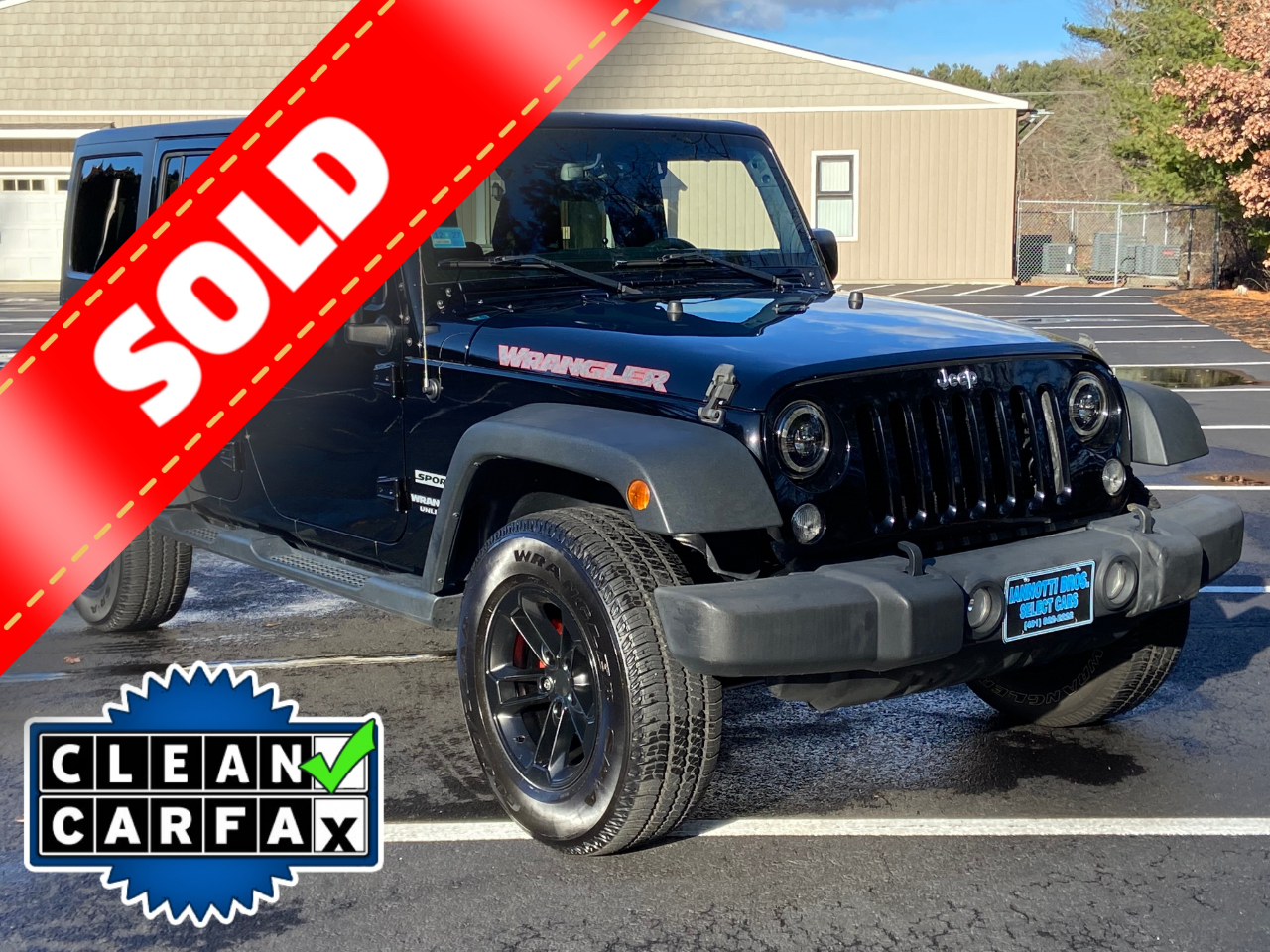 2015 Jeep Wrangler Unlimited RWD 4dr Sport