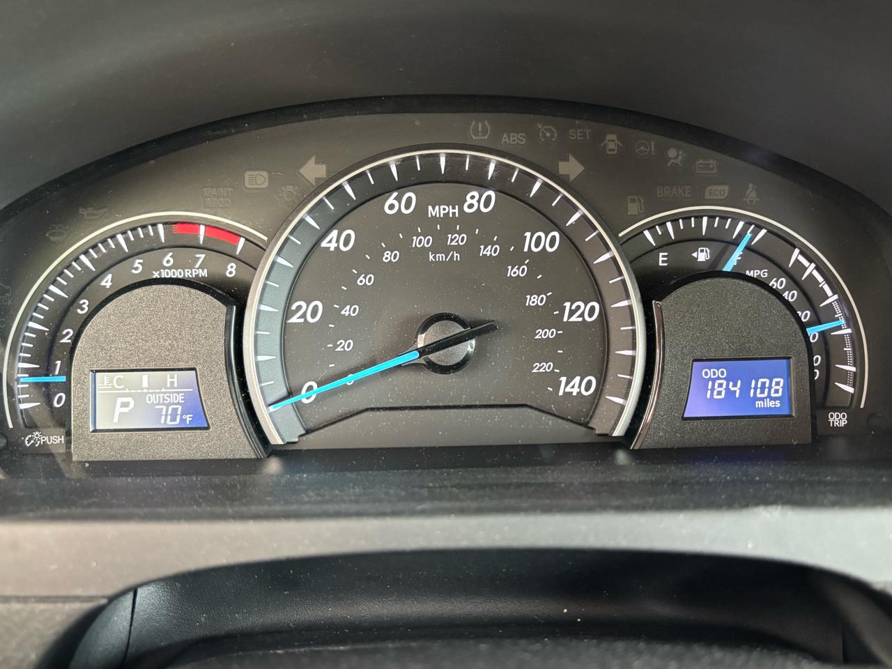 Toyota Camry L 2012