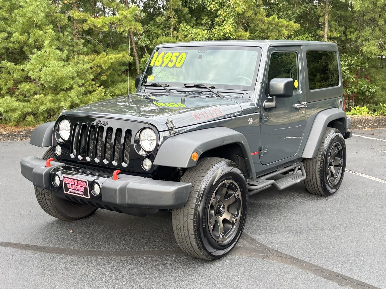 Jeep Wrangler Willys 2 Door 4x4 2016