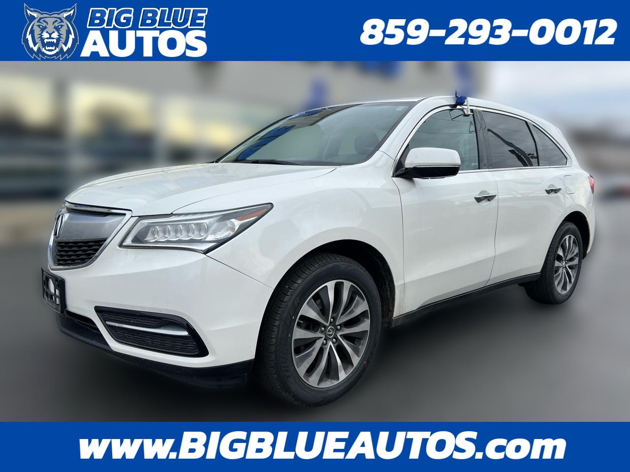 2016 Acura MDX SH-AWD 4dr w/Tech/AcuraWatch Plus