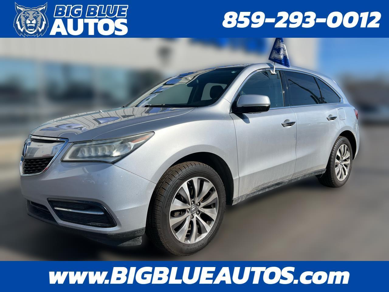 2015 Acura MDX SH-AWD 4dr Tech Pkg