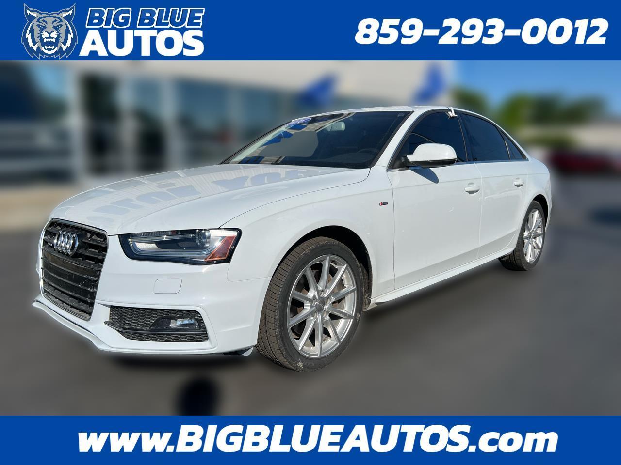 2016 Audi A4 Auto quattro 2.0T Premium Plus