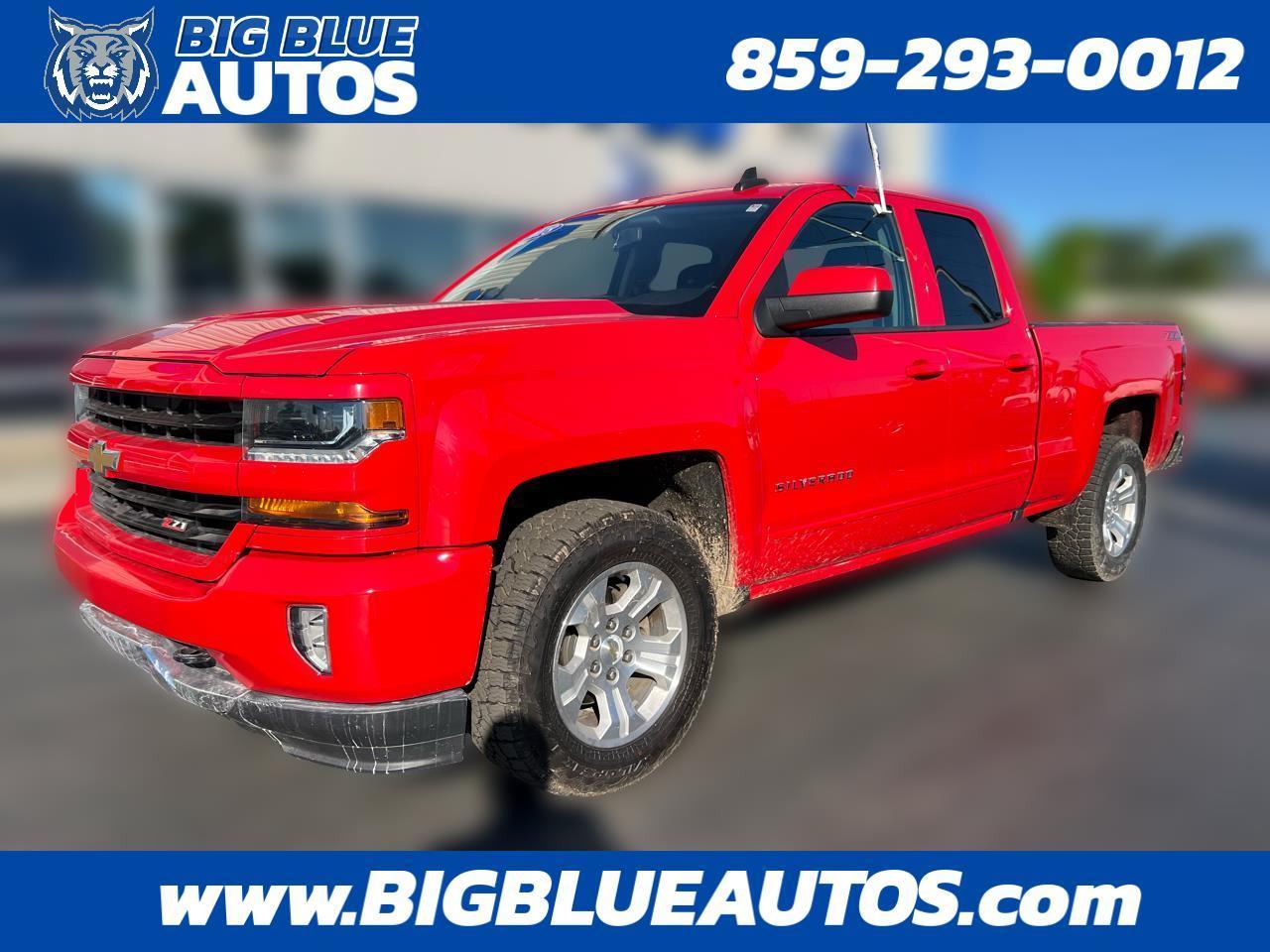 2018 Chevrolet Silverado 1500 4WD Double Cab 143.5" LT w/2LT