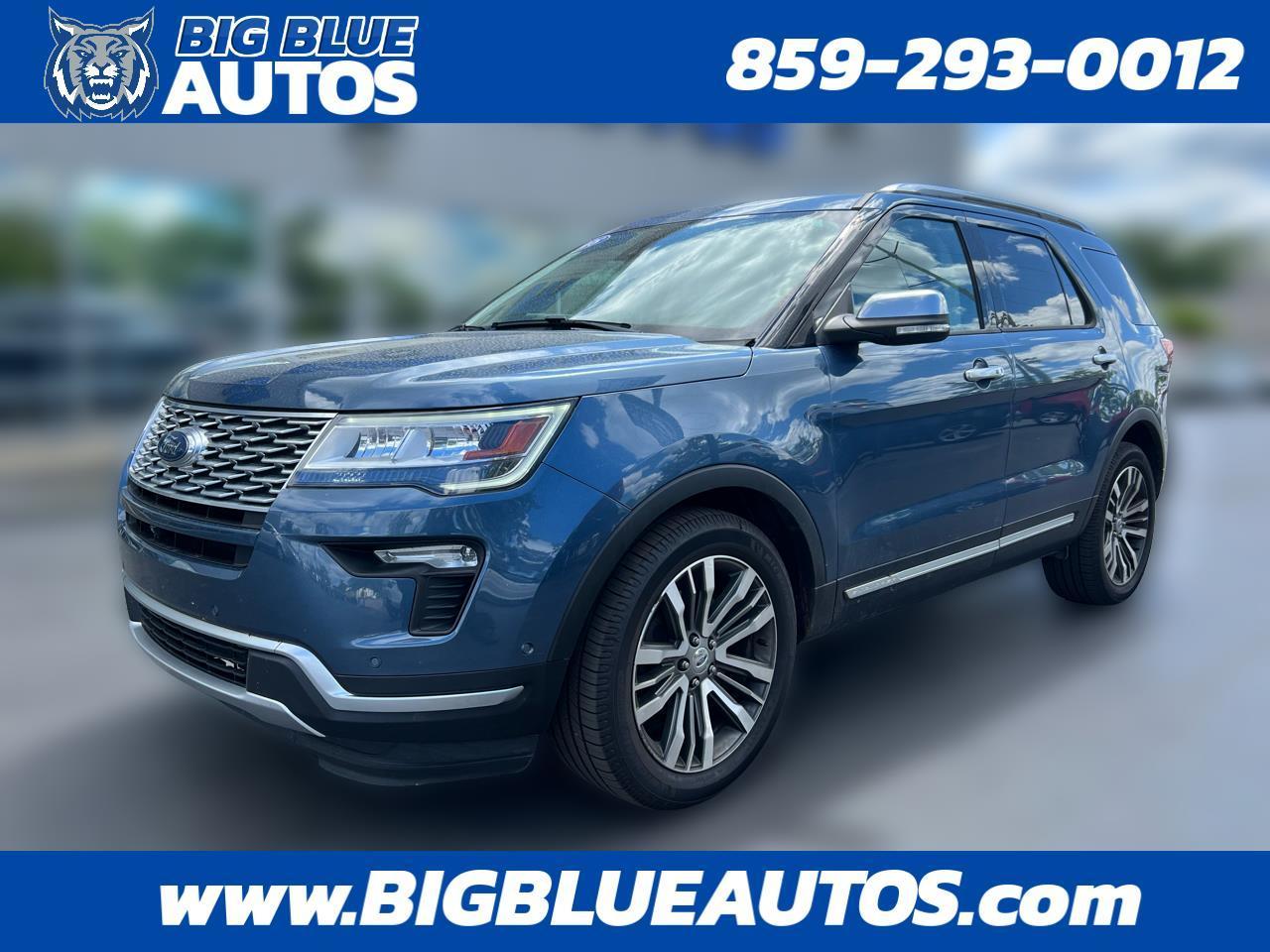 2018 Ford Explorer Platinum 4WD