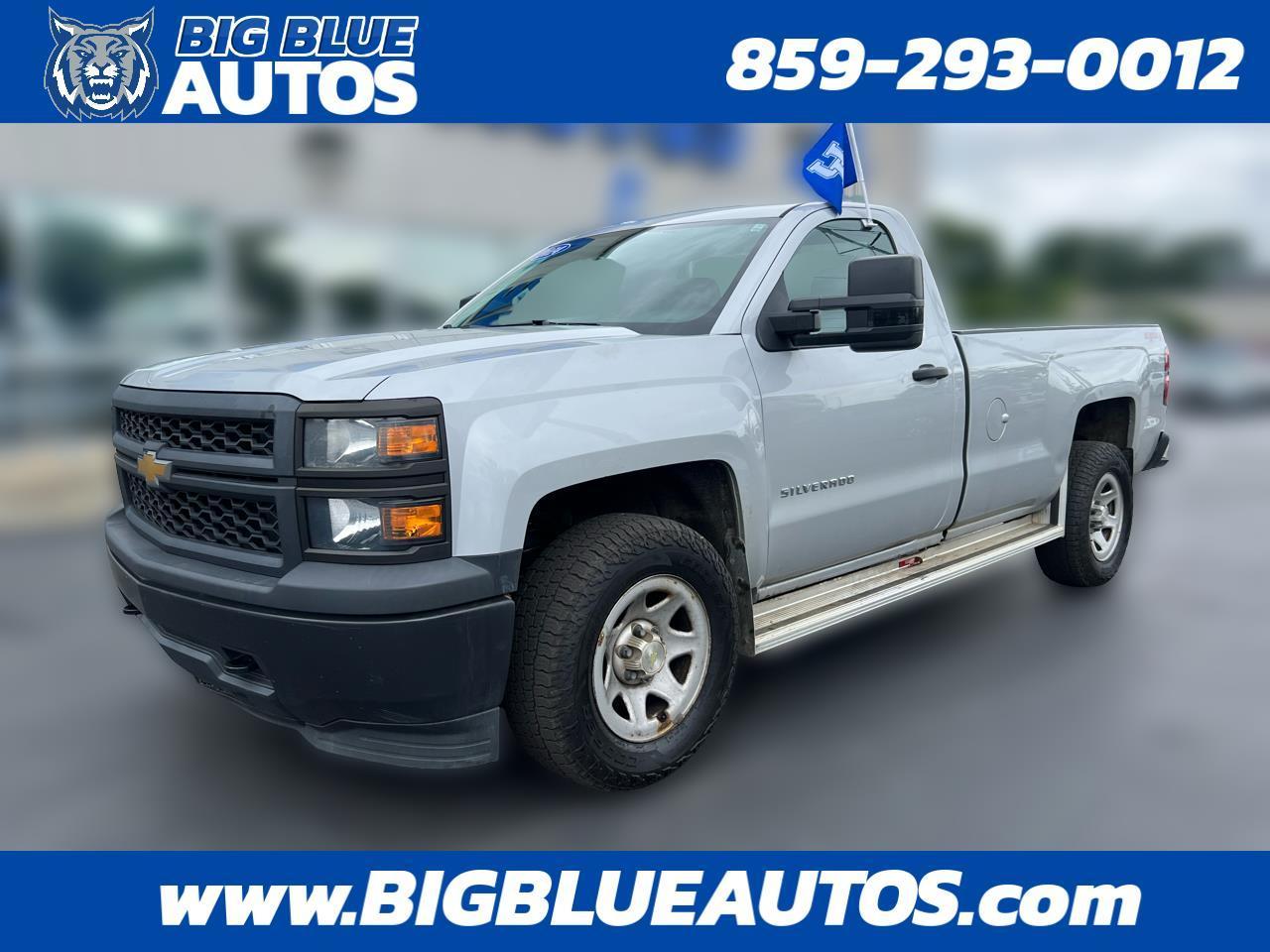 2014 Chevrolet Silverado 1500 4WD Reg Cab 133.0" Work Truck w/1WT