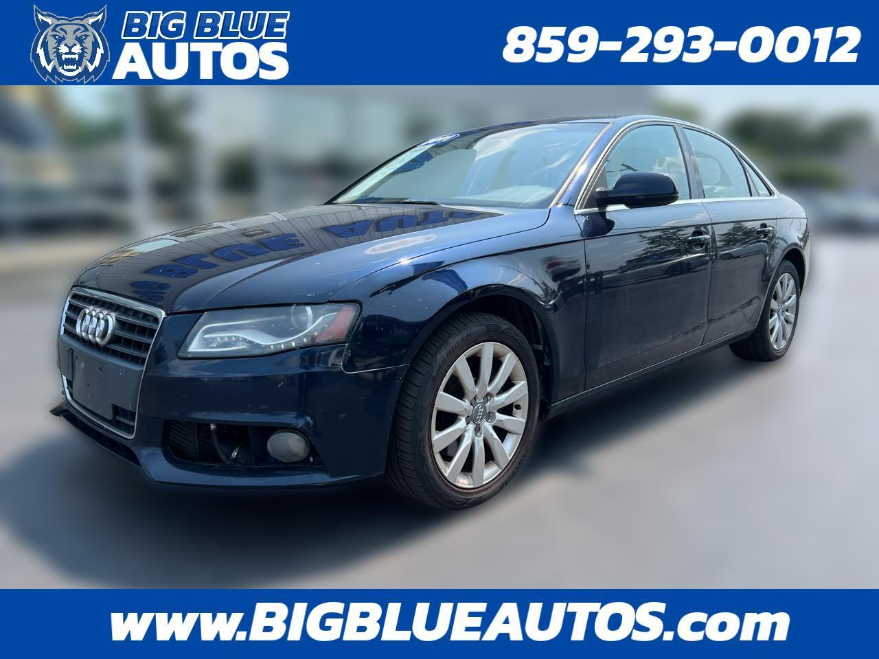 2011 Audi A4 4dr Sdn CVT FrontTrak 2.0T Premium Plus