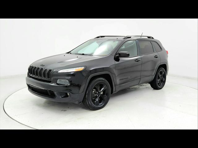Black 2015 Jeep Cherokee Latitude 4WD SUV / Crossover Four-Wheel Drive 9-Speed Automatic