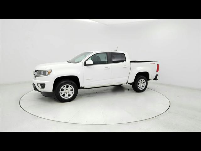 White 2019 Chevrolet Colorado LT Crew Cab 4WD Pickup Truck Four-Wheel Drive 8-Speed Automatic