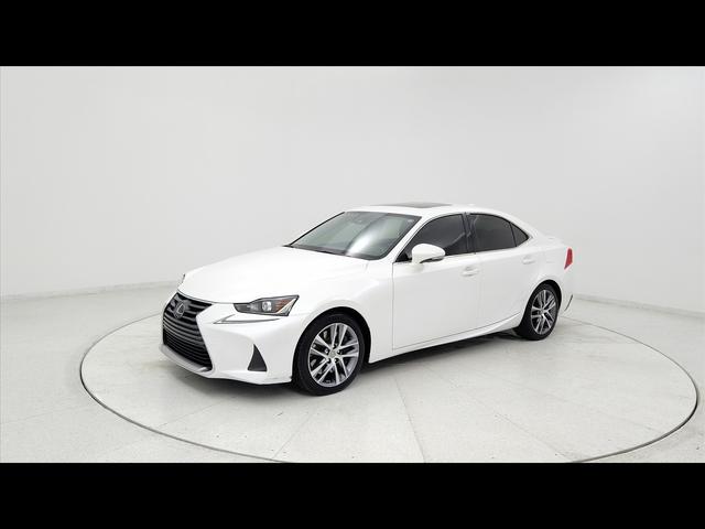 White 2019 Lexus IS Sedan Rear-Wheel Drive 8-Speed Dual Clutch