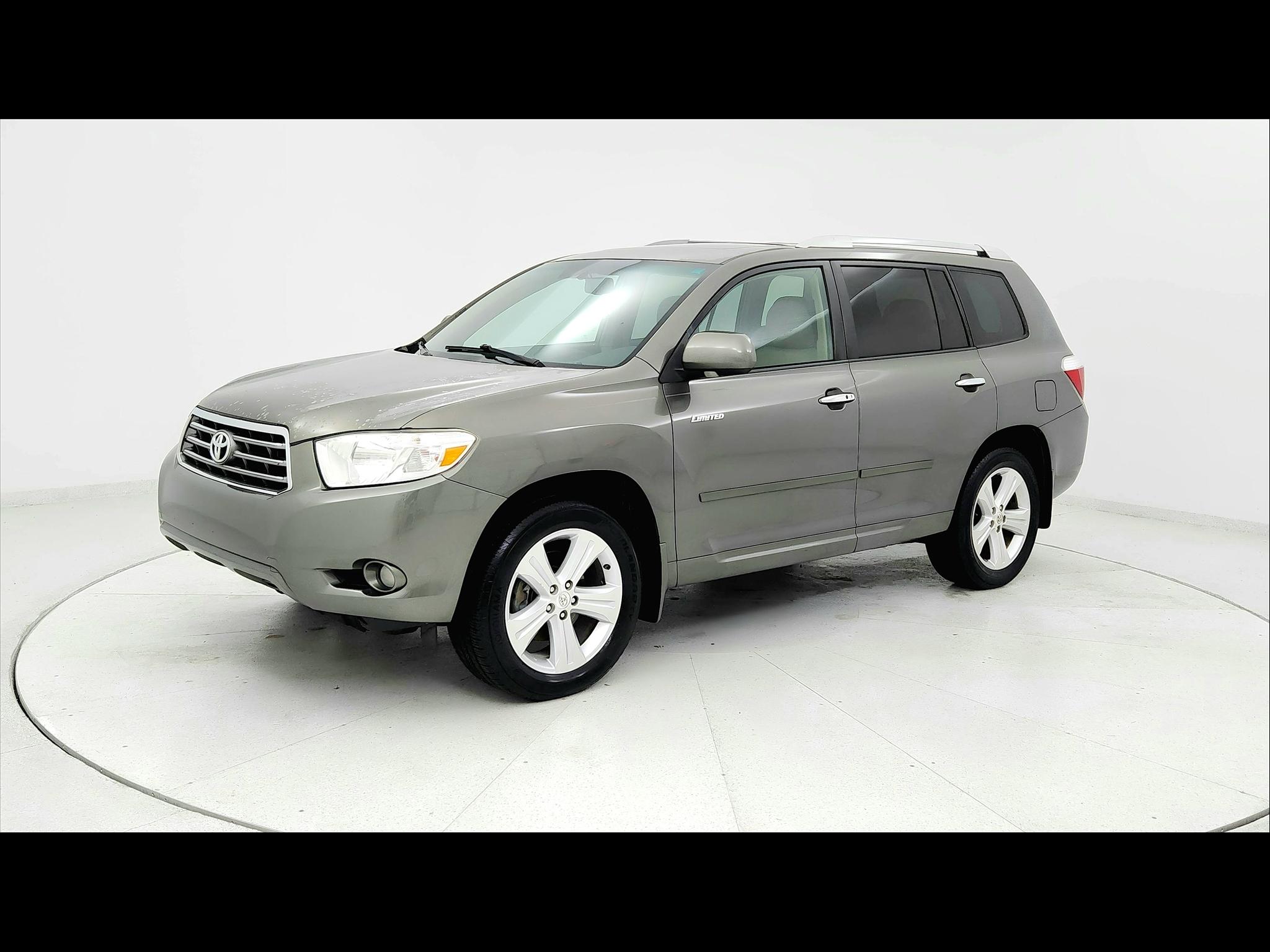 Green 2008 Toyota Highlander SUV / Crossover Front-Wheel Drive Automatic