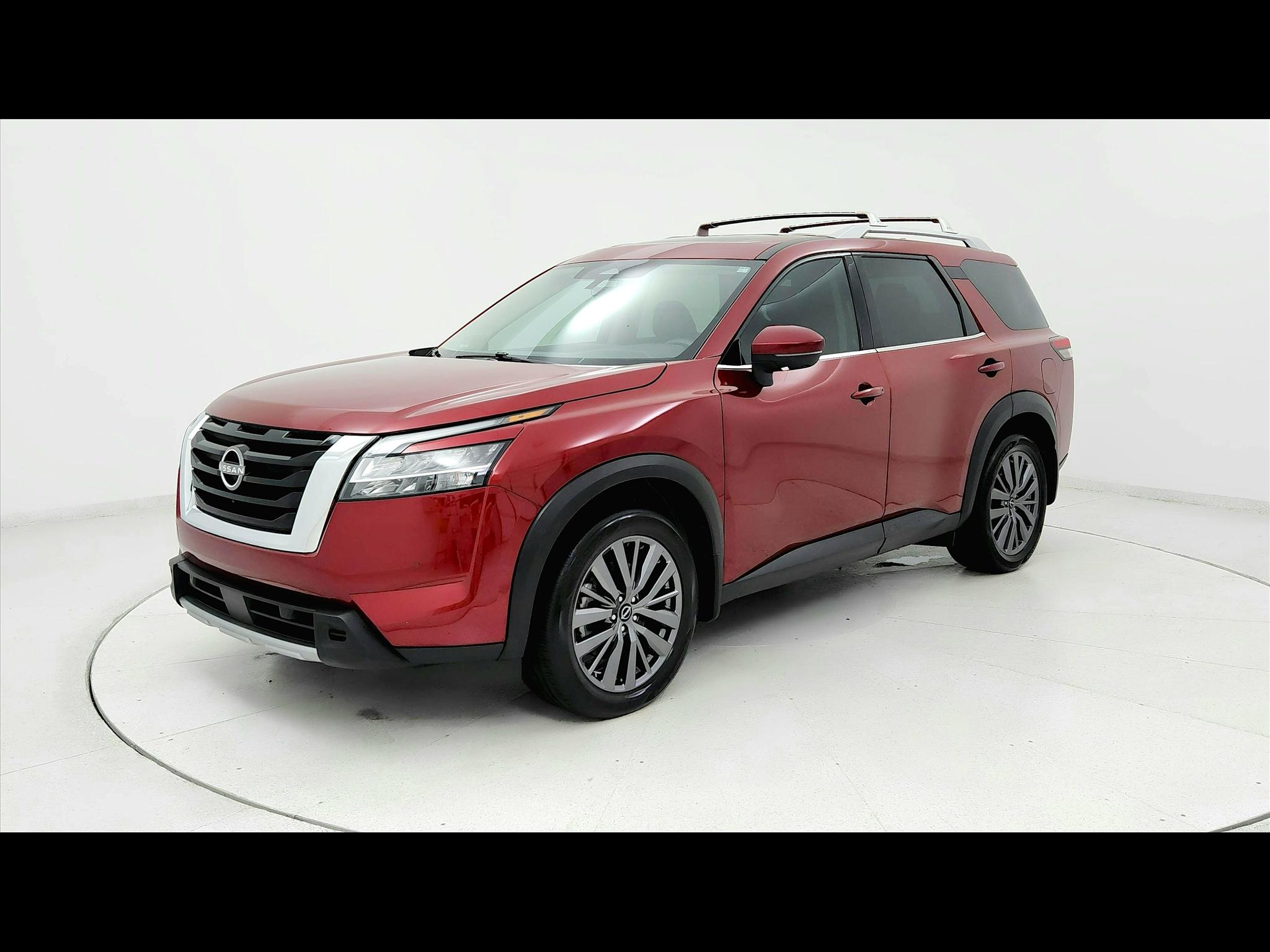 Red 2024 Nissan Pathfinder SUV / Crossover Front-Wheel Drive 9-Speed Automatic