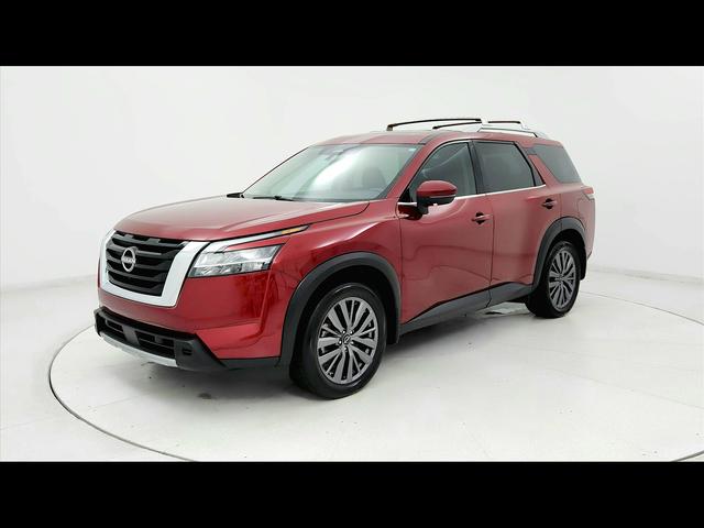Red 2024 Nissan Pathfinder SUV / Crossover Front-Wheel Drive 9-Speed Automatic