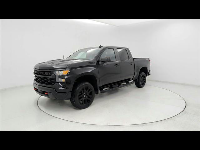 Black 2023 Chevrolet Silverado 1500 Pickup Truck Four-Wheel Drive 8-Speed Automatic