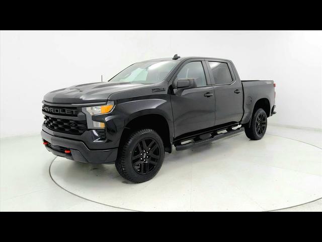 Black 2023 Chevrolet Silverado 1500 Pickup Truck Four-Wheel Drive 8-Speed Automatic