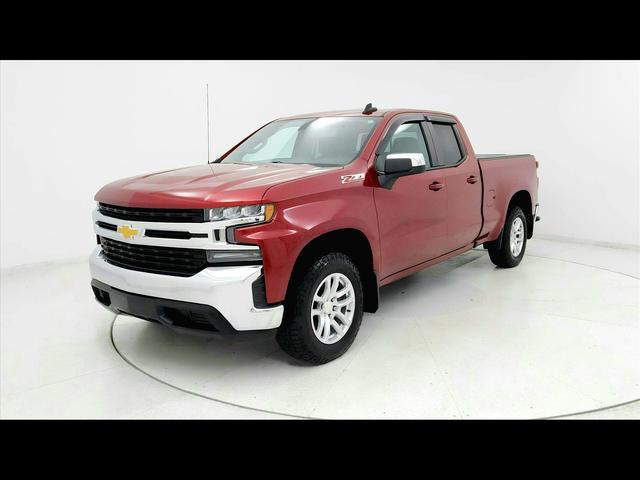 Red 2019 Chevrolet Silverado 1500 Pickup Truck Four-Wheel Drive 8-Speed Automatic