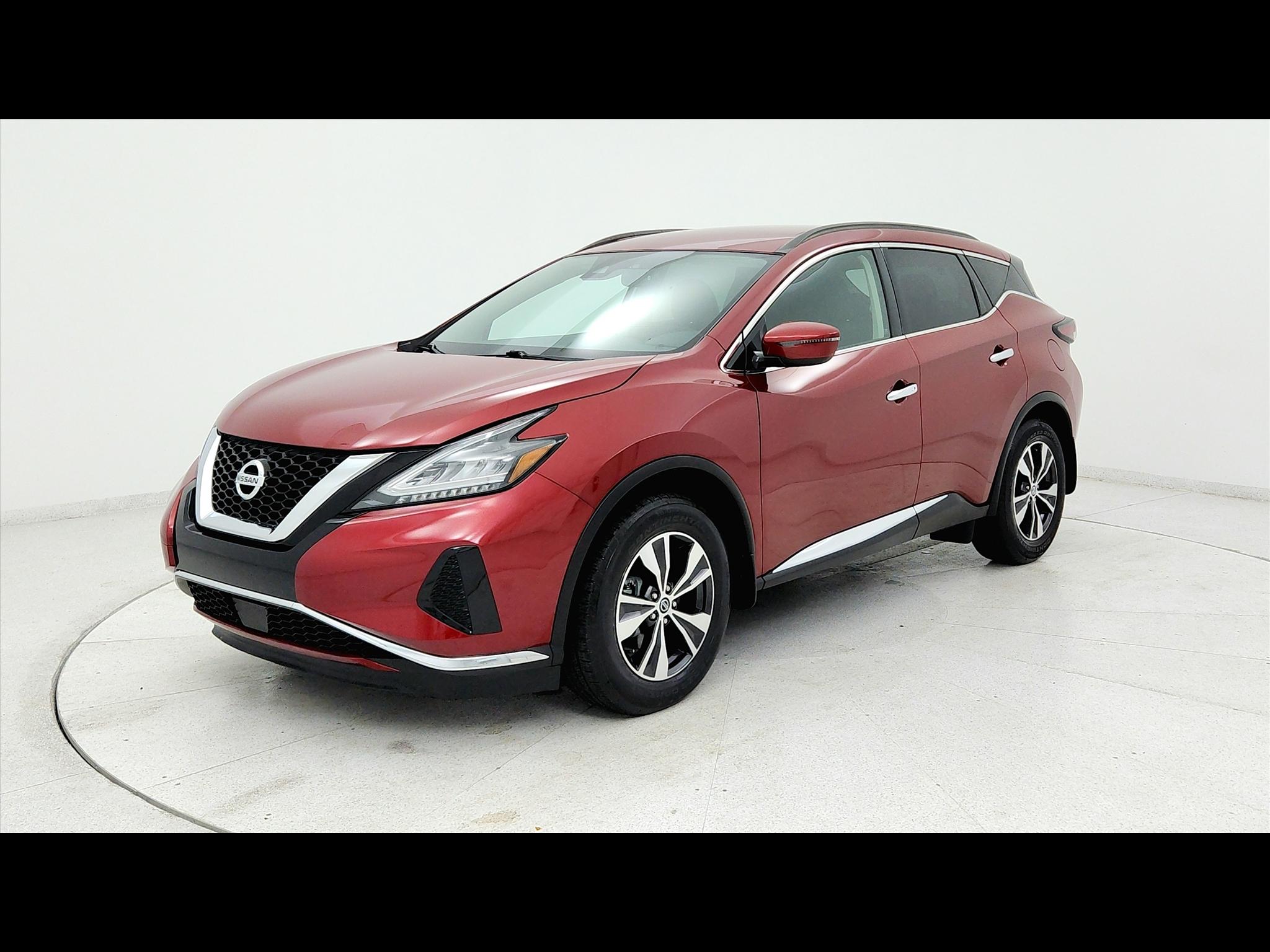 Red 2020 Nissan Murano SUV / Crossover Front-Wheel Drive Automatic