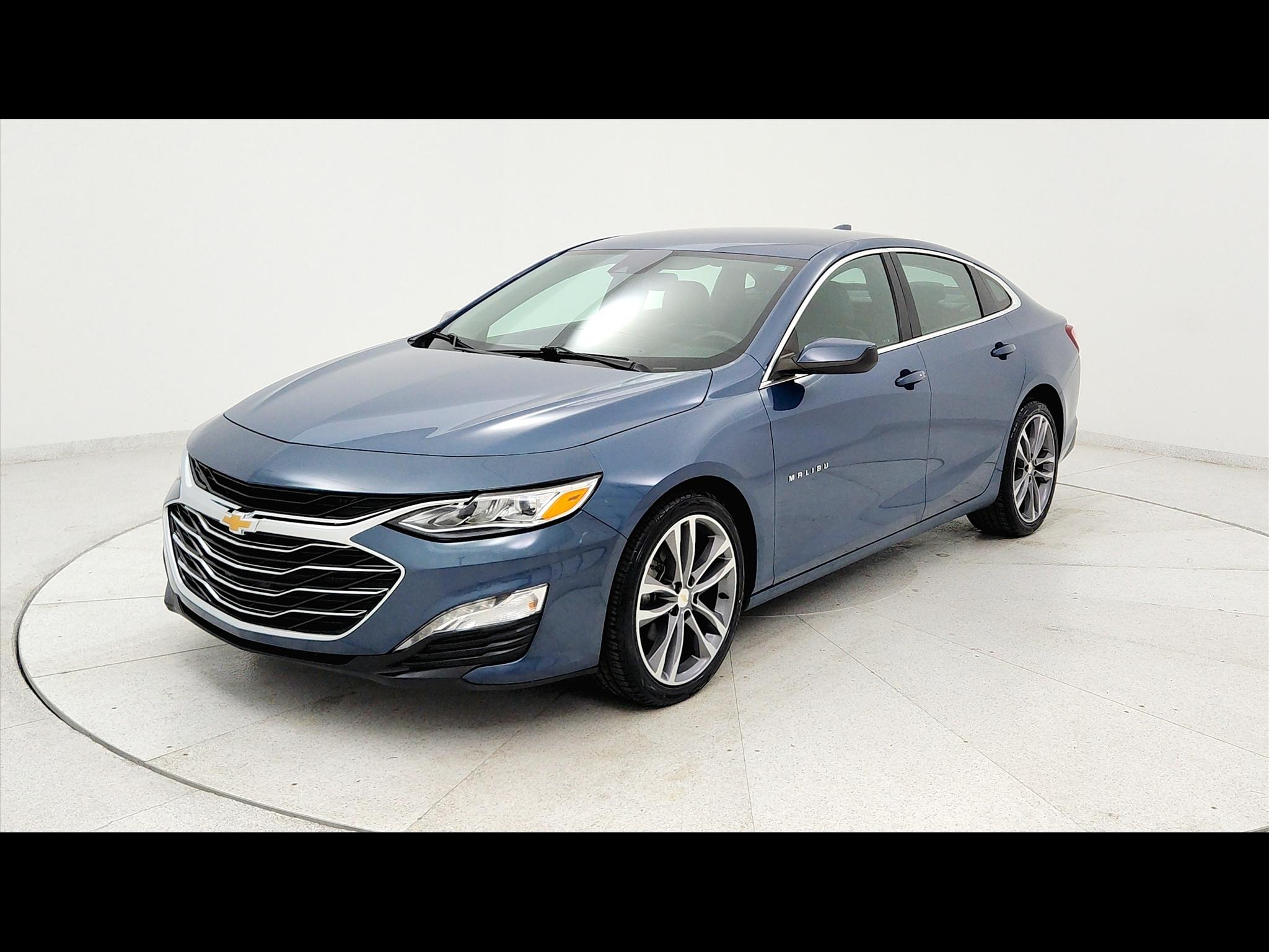 Blue 2024 Chevrolet Malibu Sedan Front-Wheel Drive Automatic