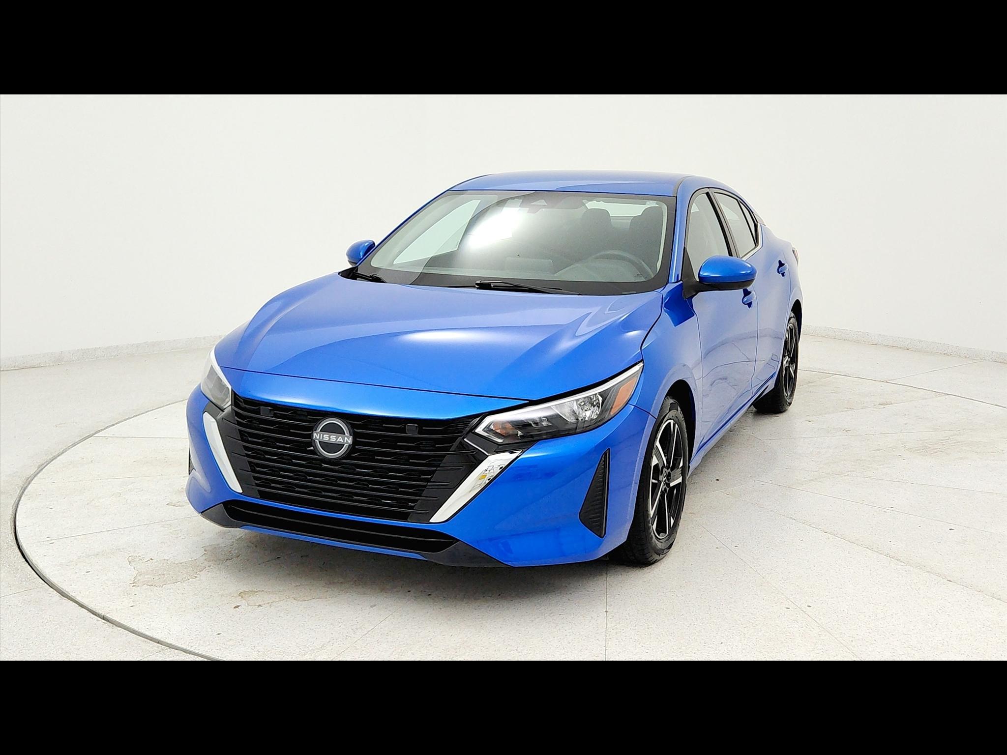 Blue 2025 Nissan Sentra Sedan Front-Wheel Drive Automatic
