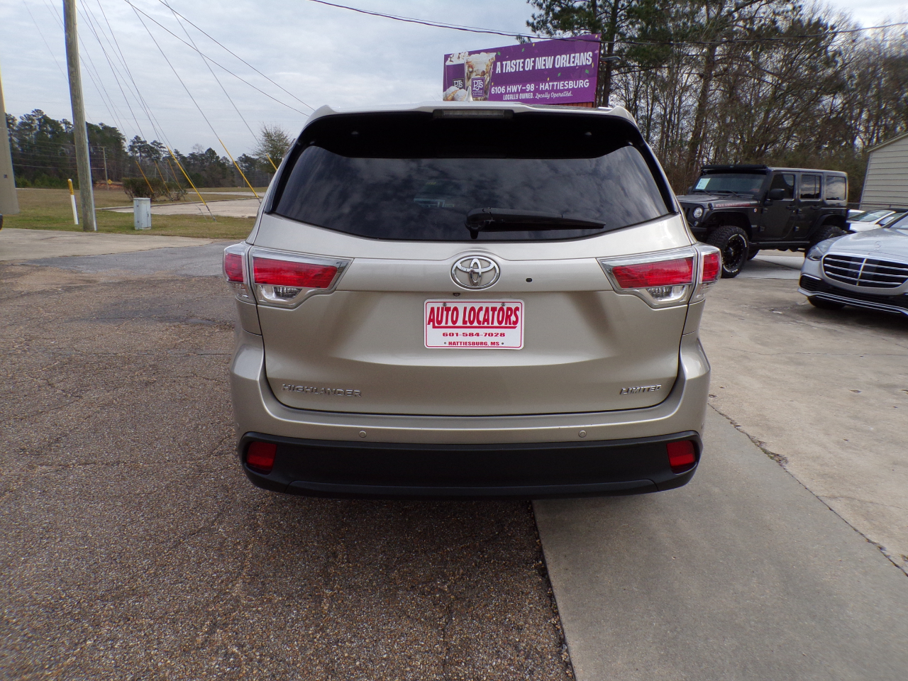 Toyota Highlander FWD 4dr V6 Limited (Natl) 2016