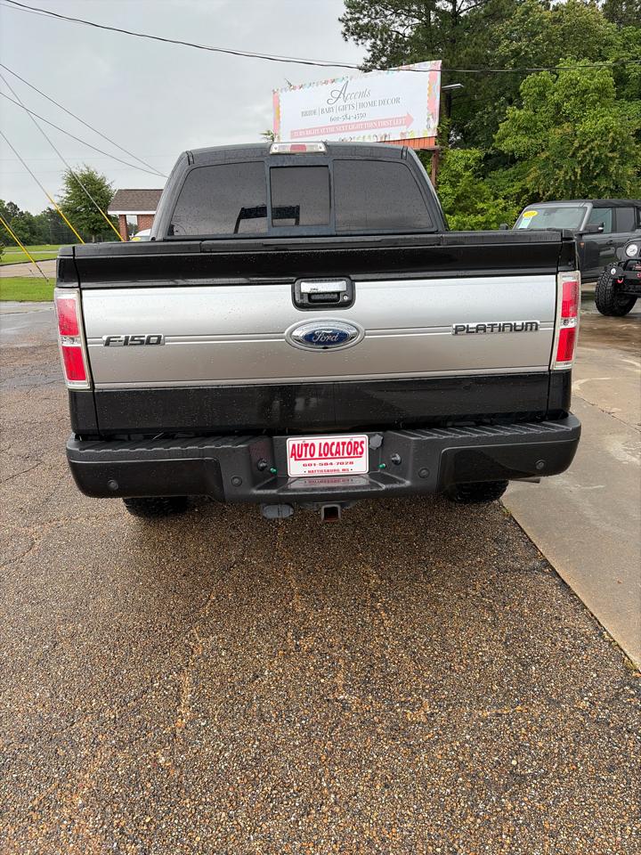 Ford F-150 4WD SuperCrew 145" Platinum 2013