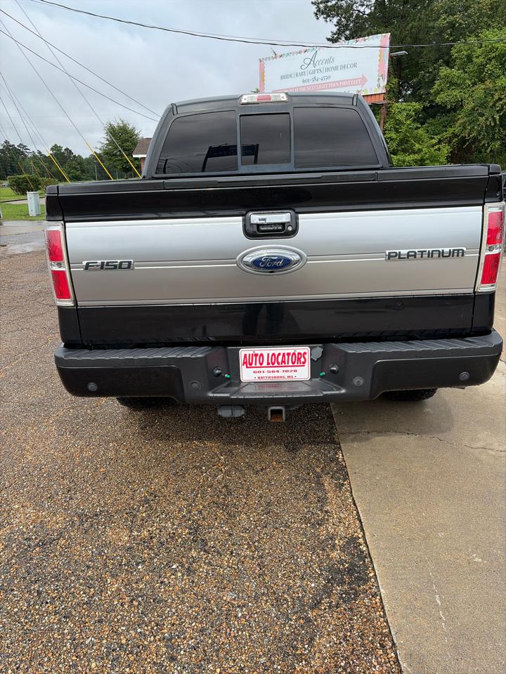 Ford F-150 4WD SuperCrew 145" Platinum 2013