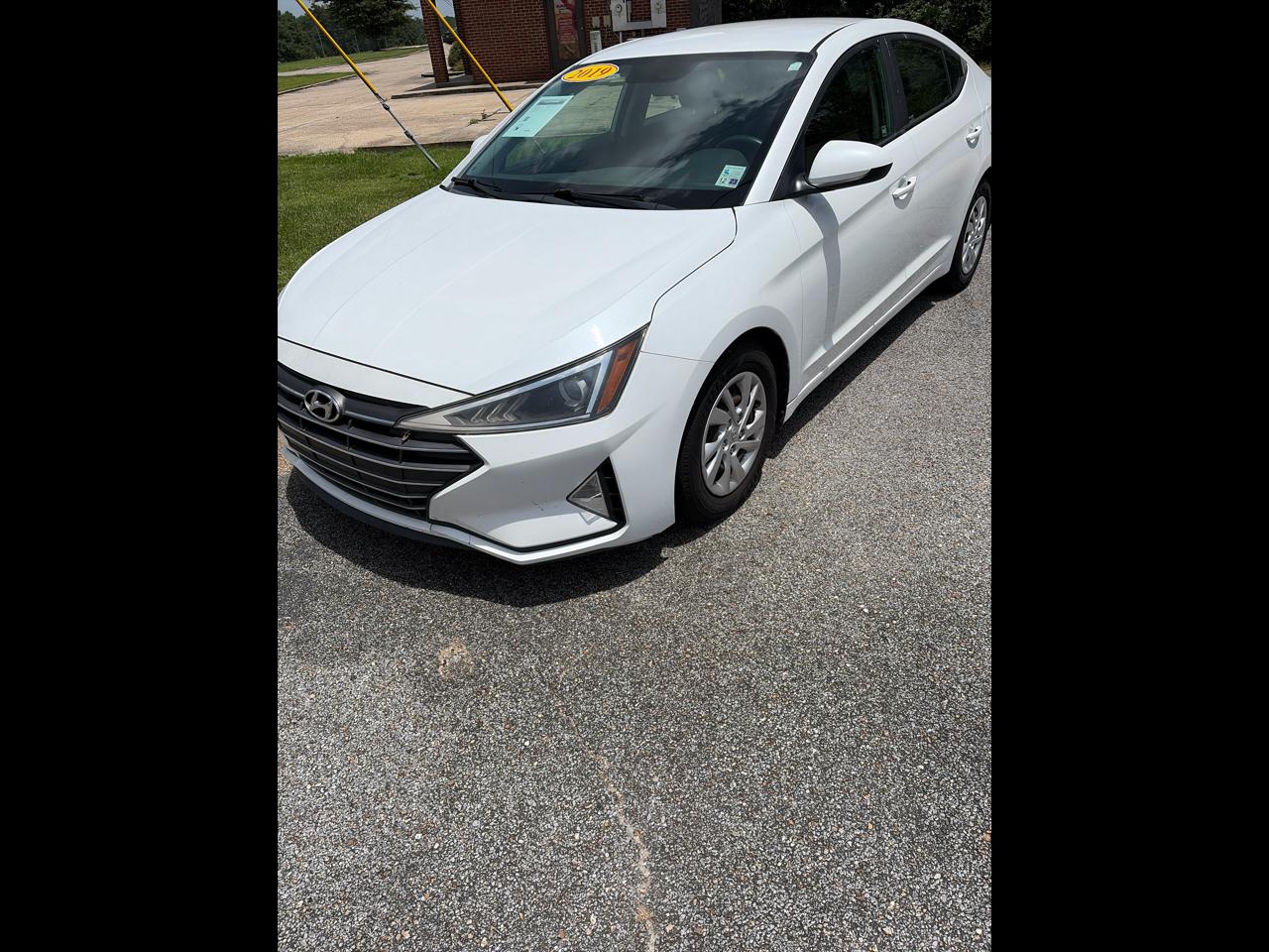 Hyundai Elantra SE Auto 2019