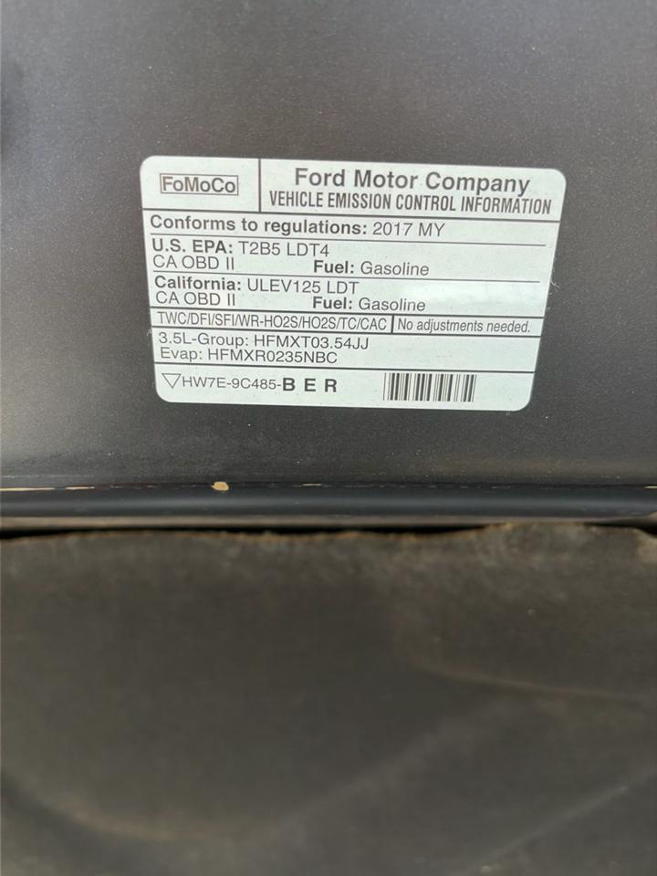 Ford F-150 Lariat 4WD SuperCrew 5.5' Box 2017