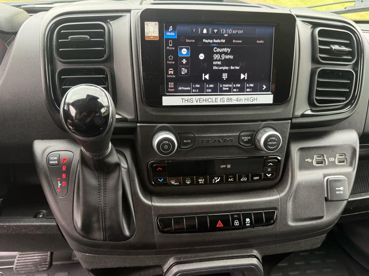 RAM Promaster 2500 High Roof Window Van 2022