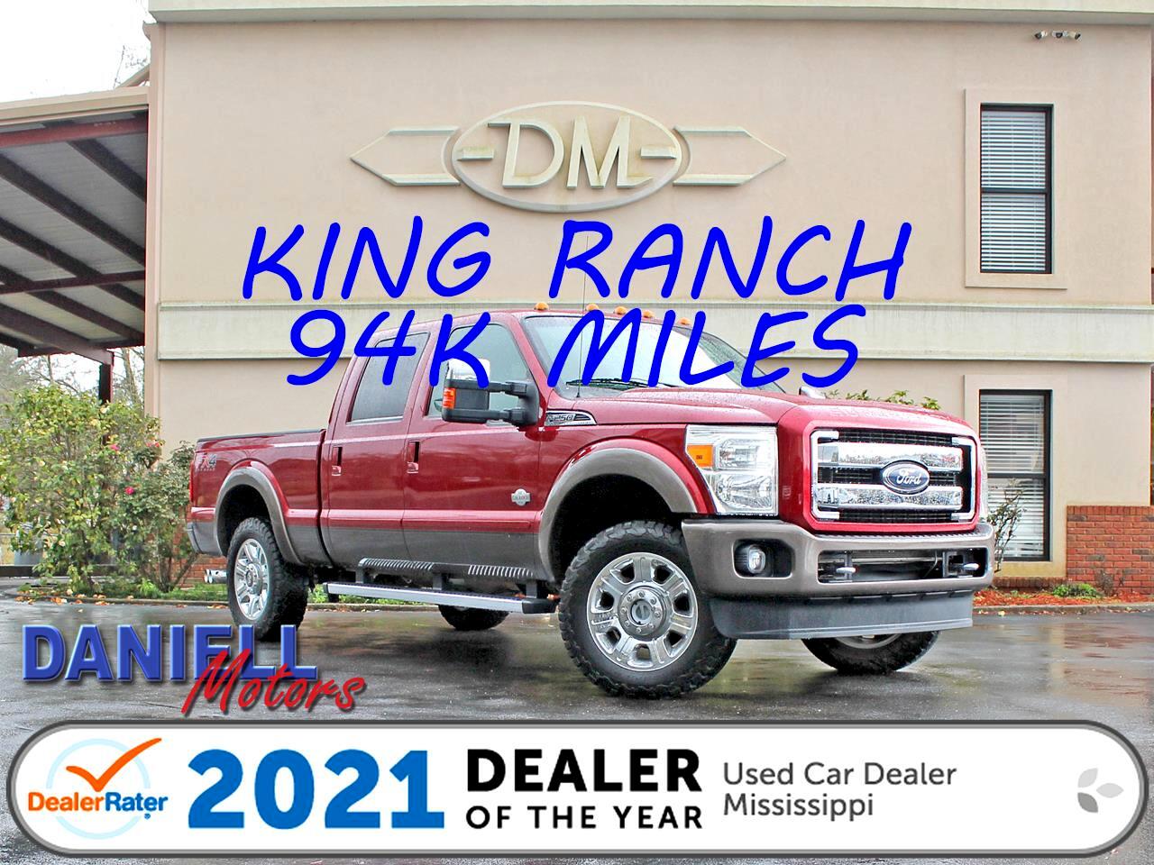 Ford F-250 SD King Ranch Crew Cab 4WD 2016