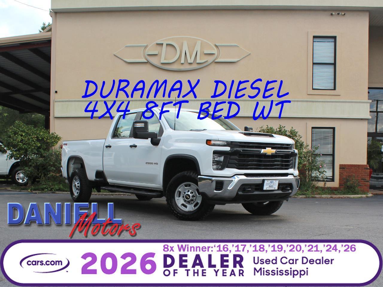 2024 Chevrolet Silverado 2500HD Work Truck Crew Cab Long Box 4WD