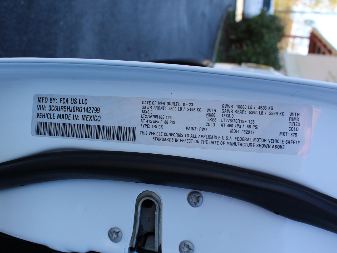 RAM 2500 Tradesman Crew Cab LWB 4WD 2024