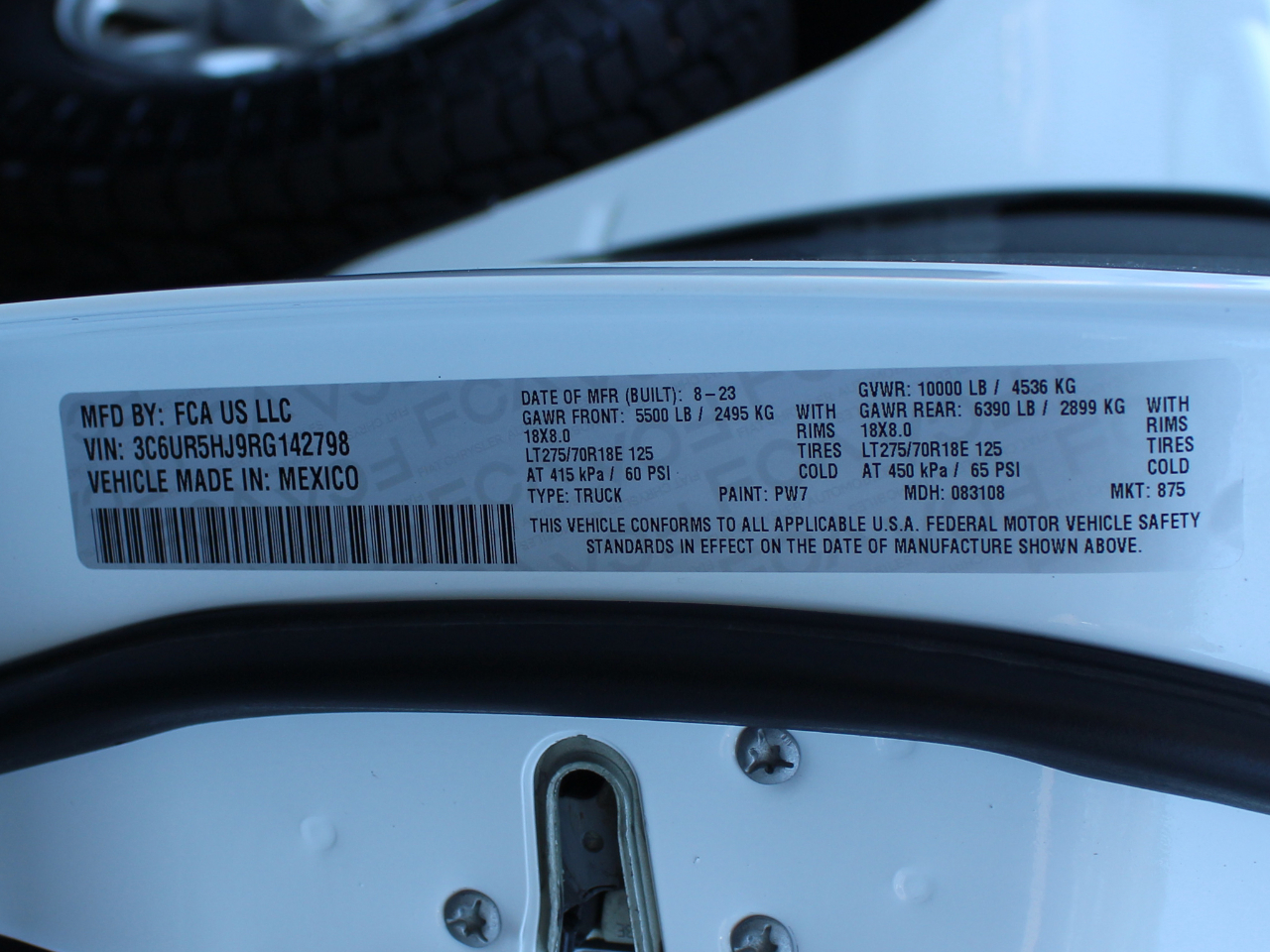 RAM 2500 Tradesman Crew Cab LWB 4WD 2024