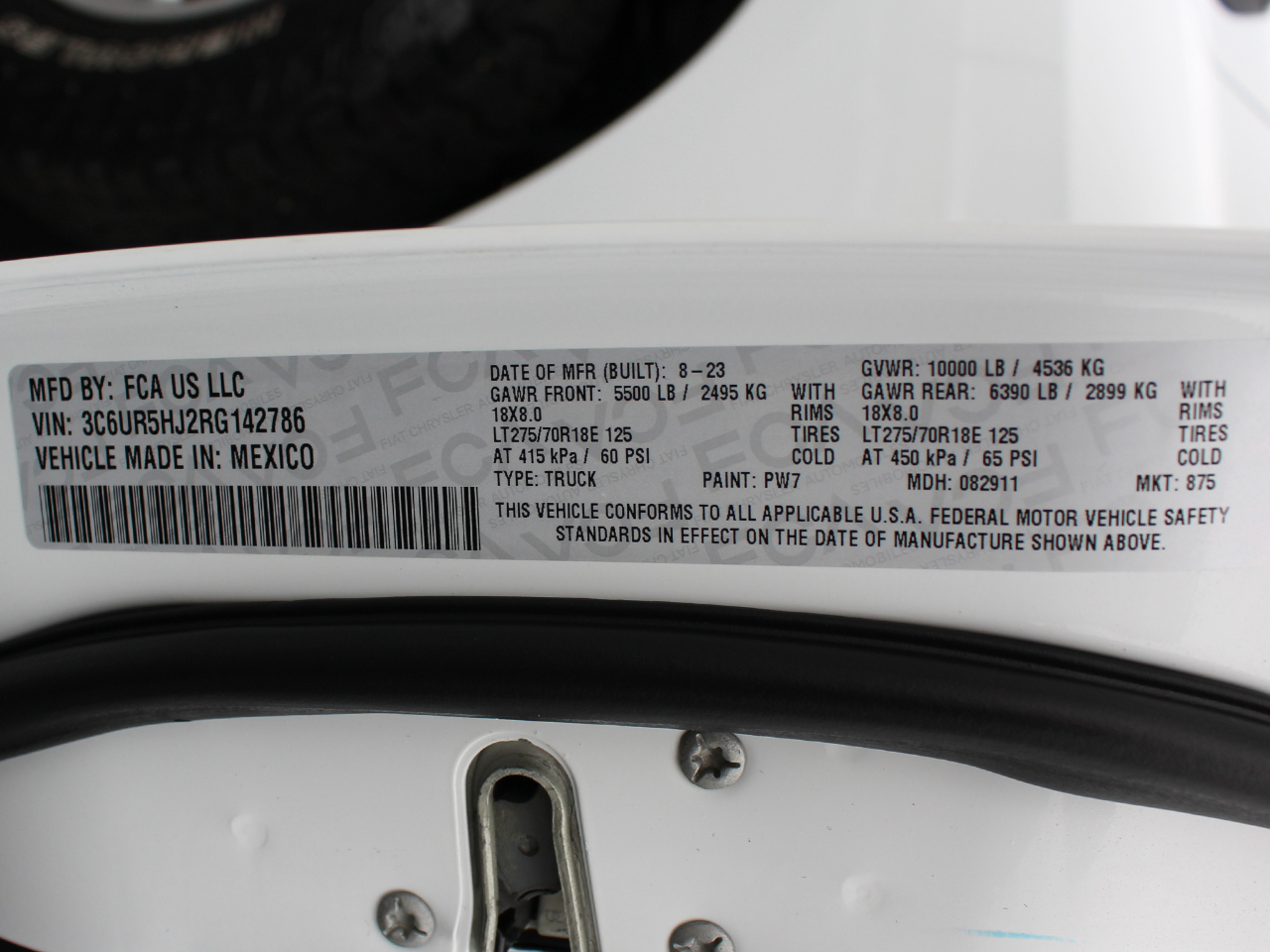 RAM 2500 Tradesman Crew Cab LWB 4WD 2024