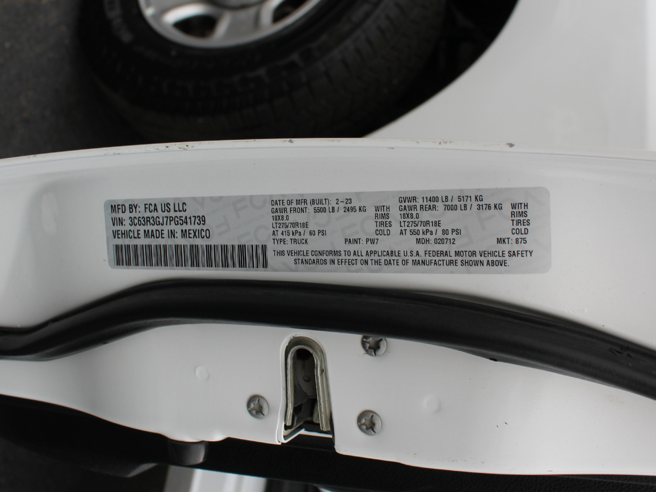 RAM 3500 Tradesman Crew Cab 4WD 2023