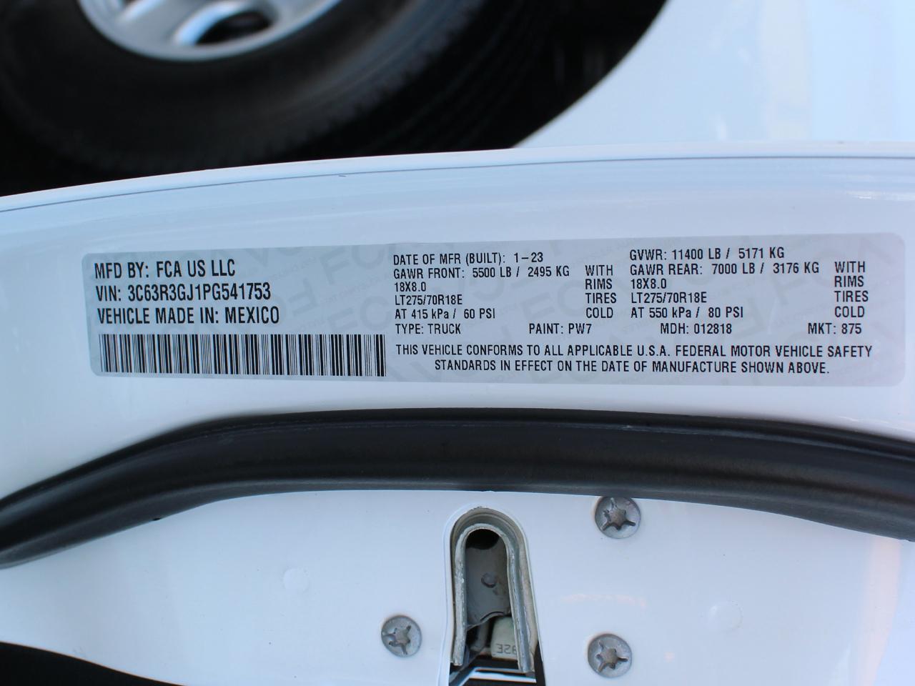 RAM 3500 Tradesman Crew Cab 4WD 2023